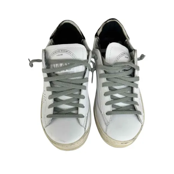 P448 John Zebra Sneakers Size 36
