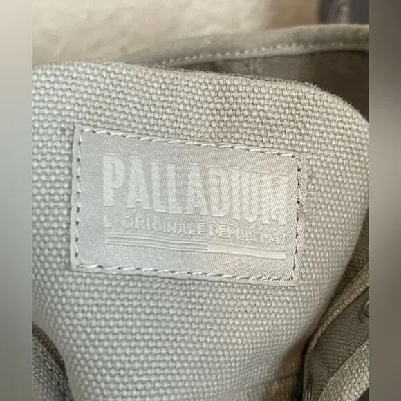 Palladium Men’s ‘Baggy’ sneaker Boots - Vapor/Metal - M8/W9.5