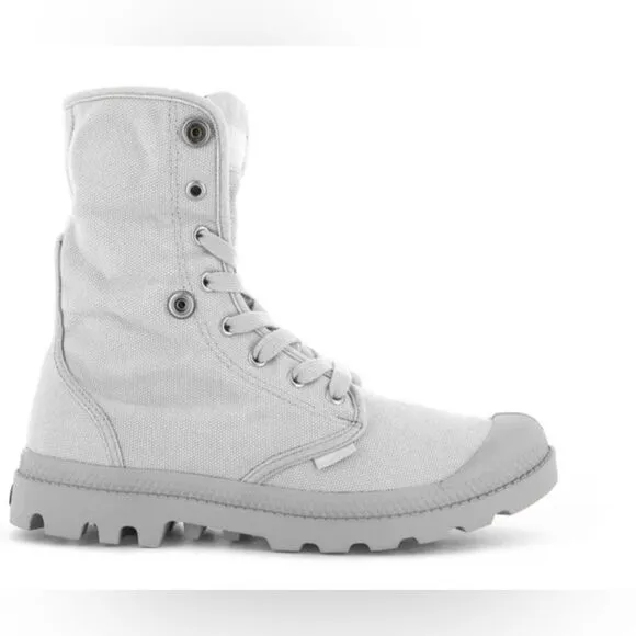 Palladium Men’s ‘Baggy’ sneaker Boots - Vapor/Metal - M8/W9.5