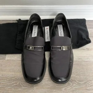 Paolo De Marco | Black Leather Buckle Loafers Shoes HANDEMADE Spain Size 11.5