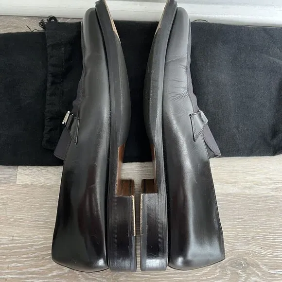 Paolo De Marco | Black Leather Buckle Loafers Shoes HANDEMADE Spain Size 11.5