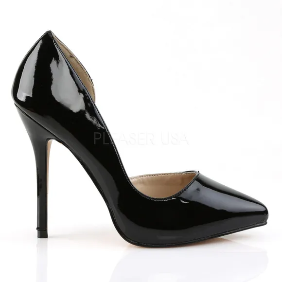 Patent Pointy Toe High Heel Shoes
