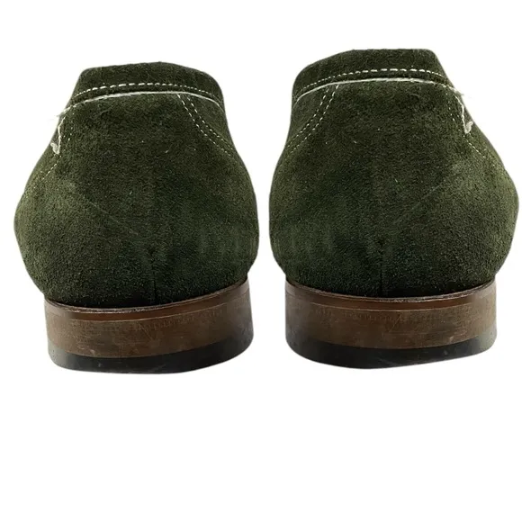 Paul Fredrick Loafers Shoes Mens Suede Slip-on