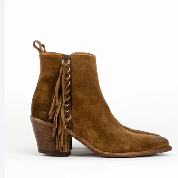 Paul Green Fringe Western Boots - Sz. US 10 or 7.5 UK