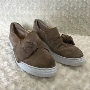 Paul Green slip on suede shoes
