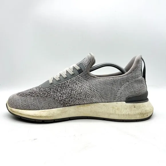 Peter Millar Hyperlight Apollo Shoes Mens 11 Gray Knit Slip On Casual Sneakers