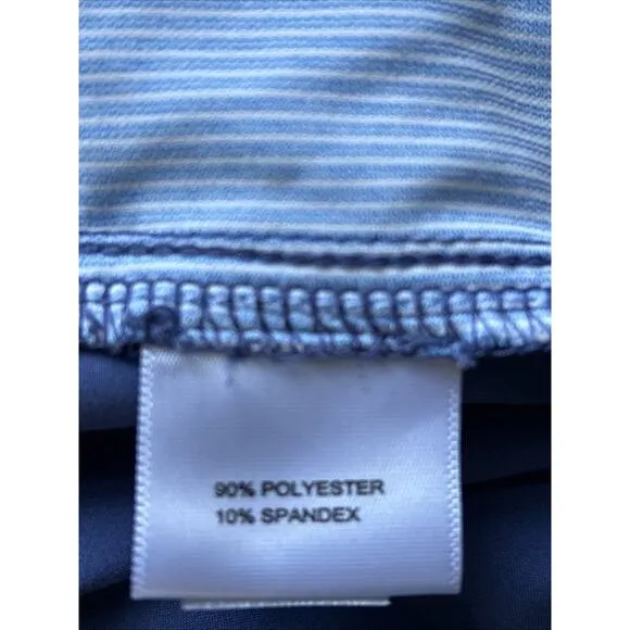 PETER MILLAR Pants Mens 38x32 Blue Camouflage Crown Sport 5-Pocket Golf New