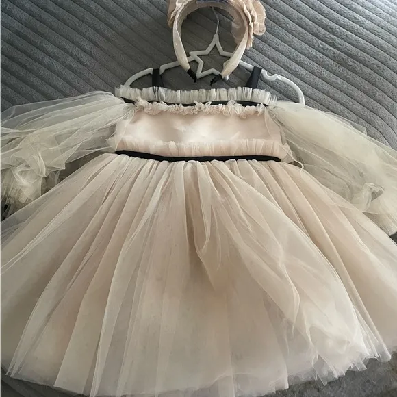 Petite Maison Coco - Caramel Tulle dress! 3 T.