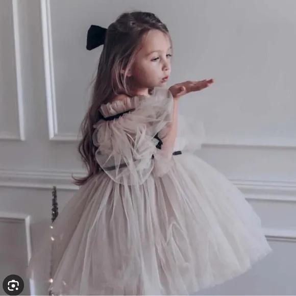 Petite Maison Coco - Caramel Tulle dress! 3 T.