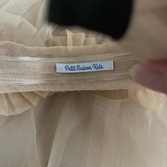 Petite Maison Coco - Caramel Tulle dress! 3 T.
