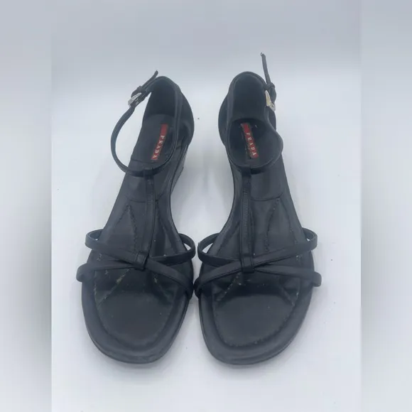 Prada Sandals Leather Women’s Size 8