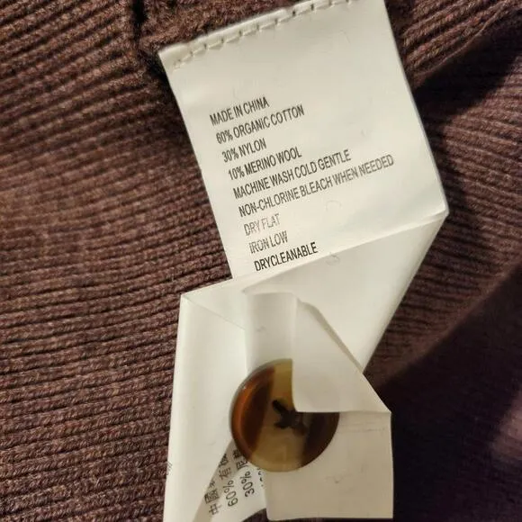 Prana Brown Long Sleeve Milani Henley Dress Size XS | Casual &amp; Comfy