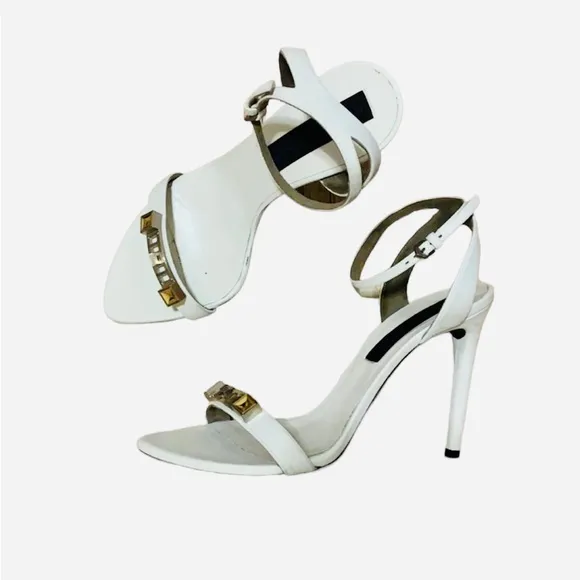 ✨PROENZA SCHOULER✨PS11 Classic Leather Heel Sandals w/ Hardware
