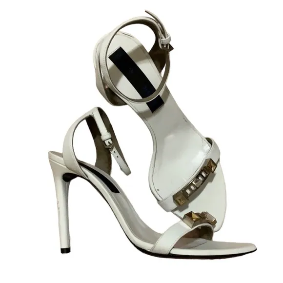 ✨PROENZA SCHOULER✨PS11 Classic Leather Heel Sandals w/ Hardware