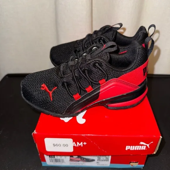 PUMA Axelion Break Little Boys Running Shoes 11C