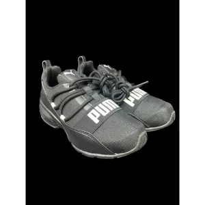 PUMA Cell Regulate PS Toddler - Youth Running Shoes Size 13C Black White NIB