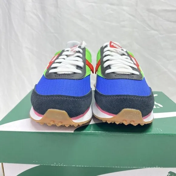 Puma Future Rider Play On JR Sneakers Multicolor Low Top Size 4.5C New 372349 01