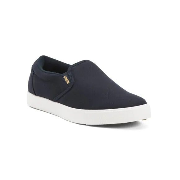 PUMA GOLF Navy Blazer Tustin Summer Slip On Spikeless Golf Shoes