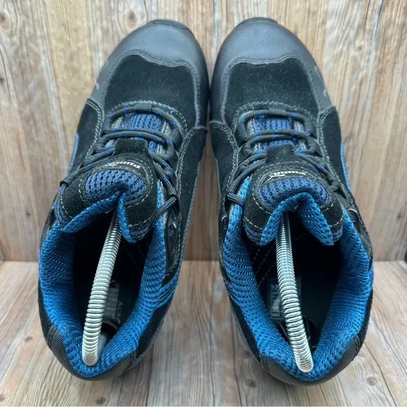 Puma Mens Safety Rio Industrial Steel Toes Work Shoes Sneakers Black Blue Size 8