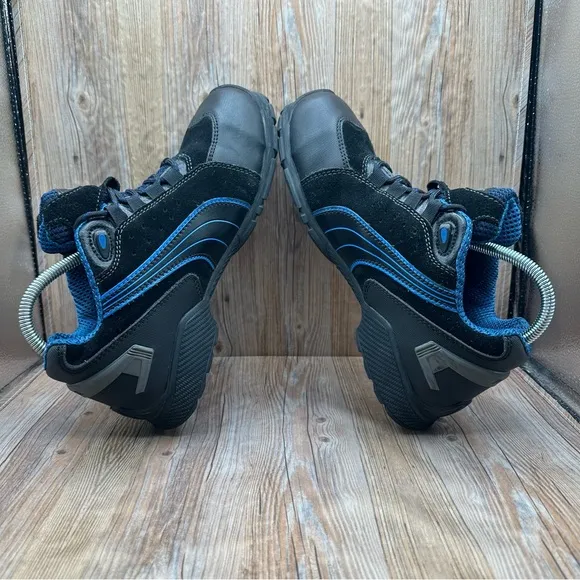 Puma Mens Safety Rio Industrial Steel Toes Work Shoes Sneakers Black Blue Size 8