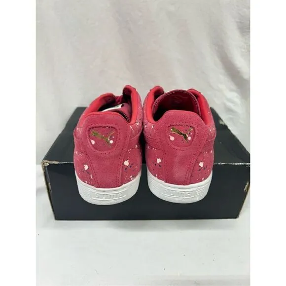 Puma Mens Suede Classic 358288 01 Red Casual Shoes Sneakers Size 10.5