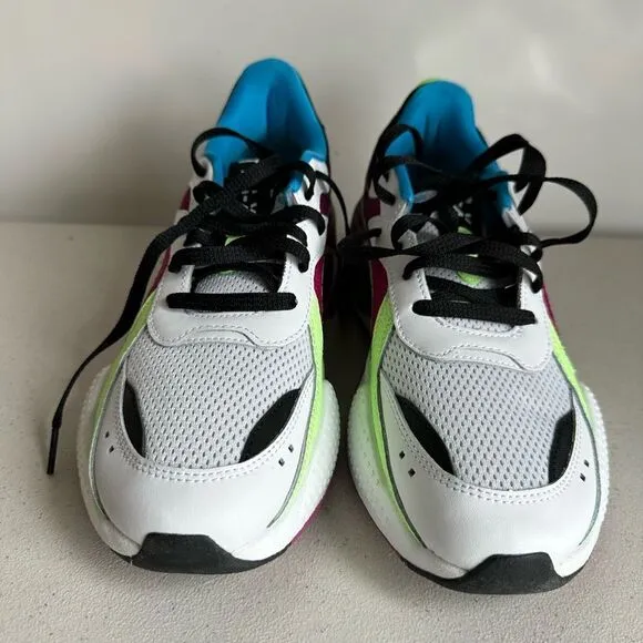 PUMA RS-X Blaster Mens Sneakers Running Shoes White Maroon Size 10 386903-02