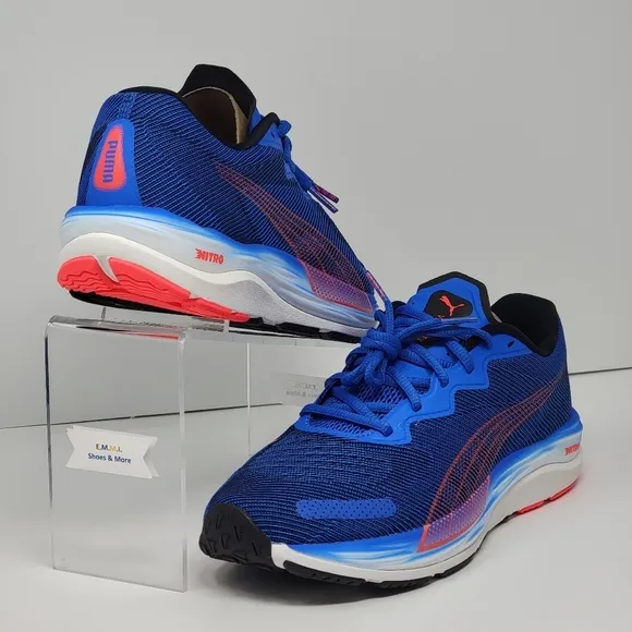 Puma Velocity Nitro 2 Men's Ultra Blue Running Shoes 195337-19 Size 11.5 New