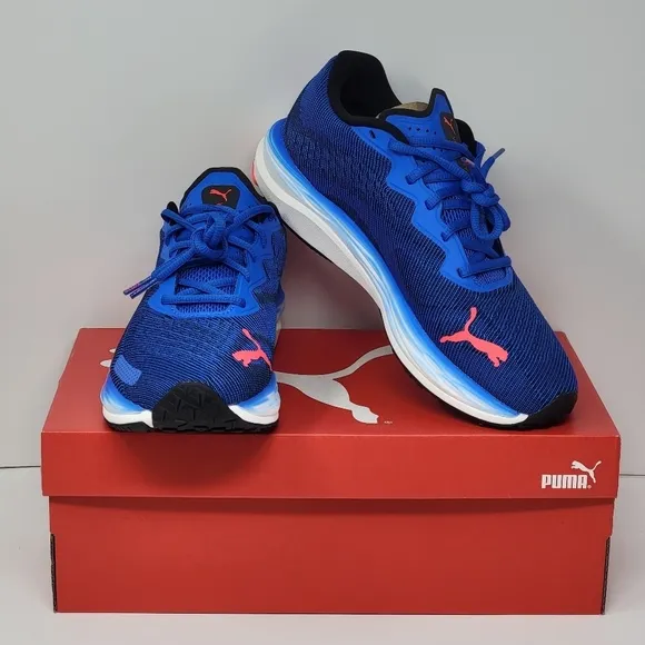 Puma Velocity Nitro 2 Men's Ultra Blue Running Shoes 195337-19 Size 11.5 New