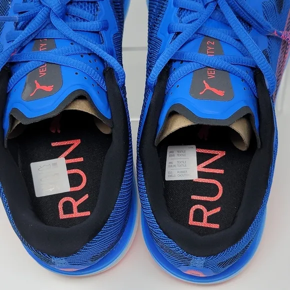 Puma Velocity Nitro 2 Men's Ultra Blue Running Shoes 195337-19 Size 11.5 New