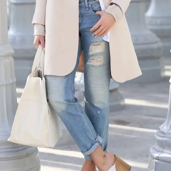 Rag &amp; Bone limited edition distressed boyfriend jeans
