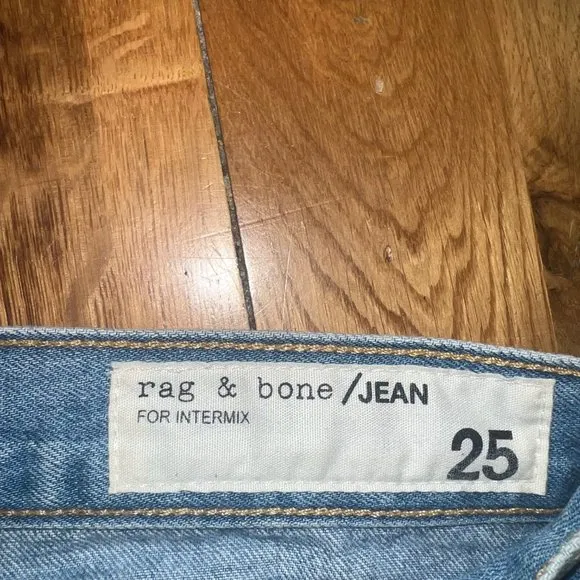 Rag &amp; Bone limited edition distressed boyfriend jeans