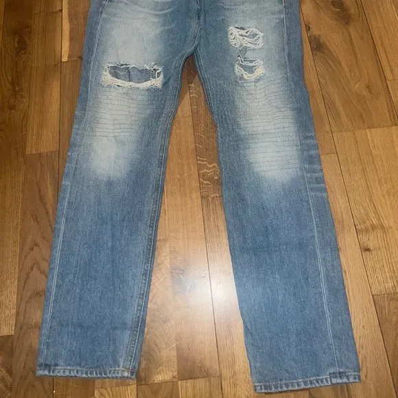 Rag &amp; Bone limited edition distressed boyfriend jeans