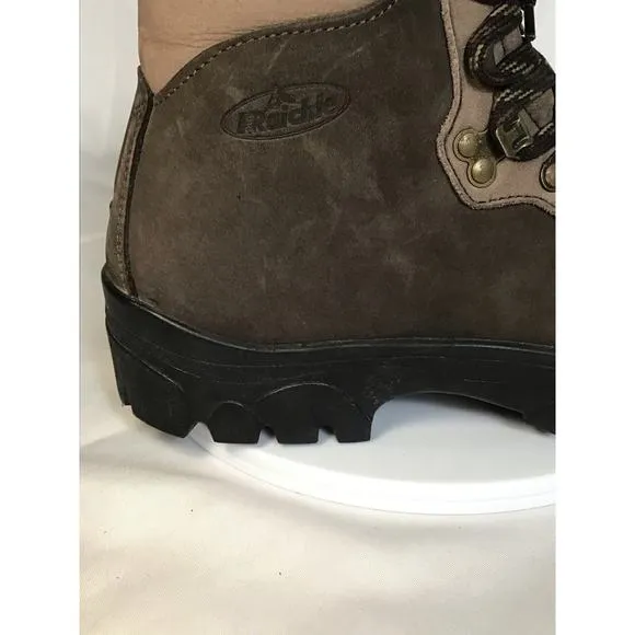 Raichle Switzerland Women Hiking Boots Sz. 7.5 Brown NWOT Waterproof Comfort