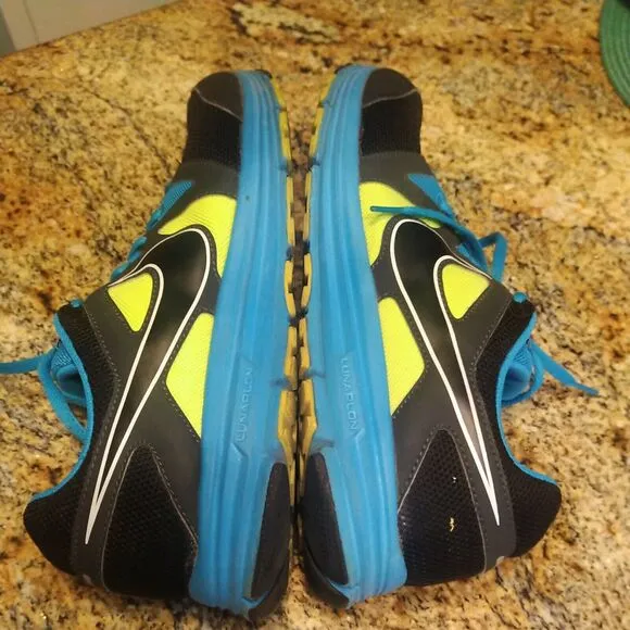 Rare Nike Lunarfly 3 Mens Shoes Sneakers Sz 10 Black Running Athletic 487753-003