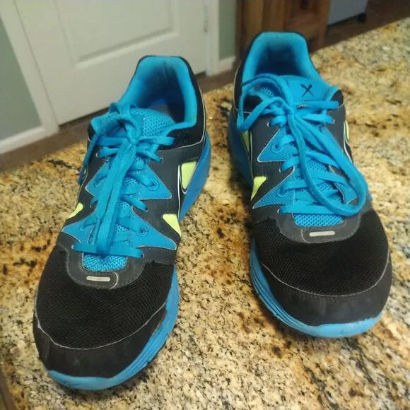 Rare Nike Lunarfly 3 Mens Shoes Sneakers Sz 10 Black Running Athletic 487753-003