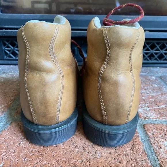 RARE! Vintage Dr. Marten Brown Leather Mountaineering Hiking Boots SZ 10.5 MENS