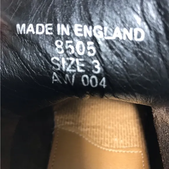 Rare Vintage Dr. Martens 8505 Made in England Boots UK 3 US 5
