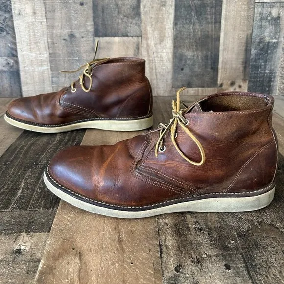 Red Wing Heritage 3137 Copper Chukka Work Boots Mens 13 D