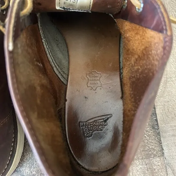 Red Wing Heritage 3137 Copper Chukka Work Boots Mens 13 D