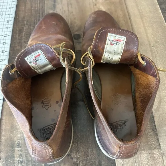 Red Wing Heritage 3137 Copper Chukka Work Boots Mens 13 D