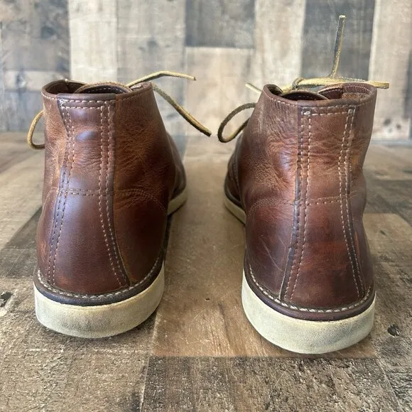 Red Wing Heritage 3137 Copper Chukka Work Boots Mens 13 D