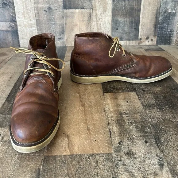 Red Wing Heritage 3137 Copper Chukka Work Boots Mens 13 D