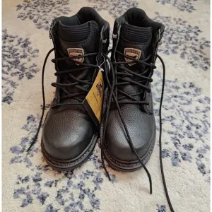 Red Wing Irish Setter Kittson 6&quot; STEEL TOE Black Work Boots Men 7.5 83664 NWOB