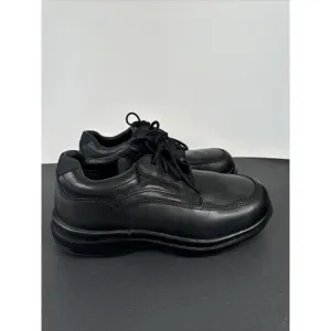 Red Wing Shoes Black Leather Lace Up Oxford Work #8636 Size 8.5 H (05/07)