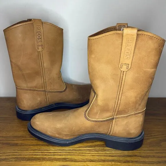 Red Wing Shoes Pecos Supersole Soft Toe Tan Western Outdoor Boots 1105 Size 12A