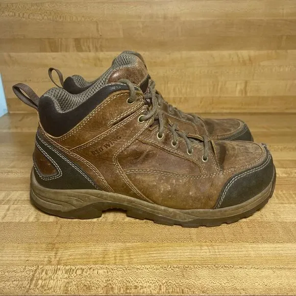 RED WING 6692 Size 9 D Aluminum Toe EH 6&quot; Men’s Work Boots RETAIL $179