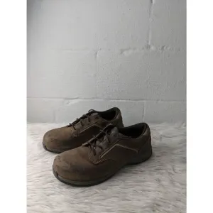 Red Wing Heritage Brown ComfortPro Safety Toe Work Men's Shoes Sz 9.5 style #670