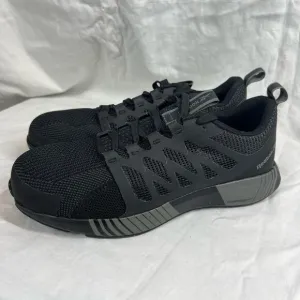 Reebok ASTM memory tech cushion fusion flex weave work shoes safety toe cap MWOB