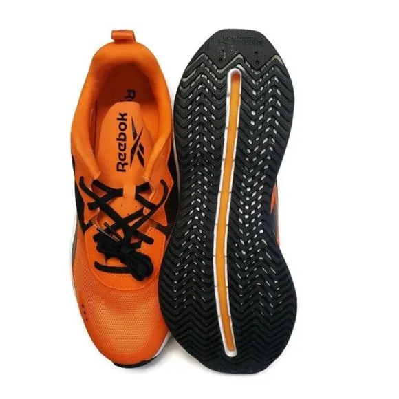 Reebok Mens Size 10 ZIG Elusion Energy Running Shoes High Vis Orange FW7935