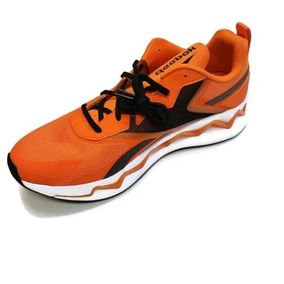 Reebok Mens Size 10 ZIG Elusion Energy Running Shoes High Vis Orange FW7935